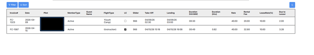 Table totals in Application Page - Application Builder - Baserow