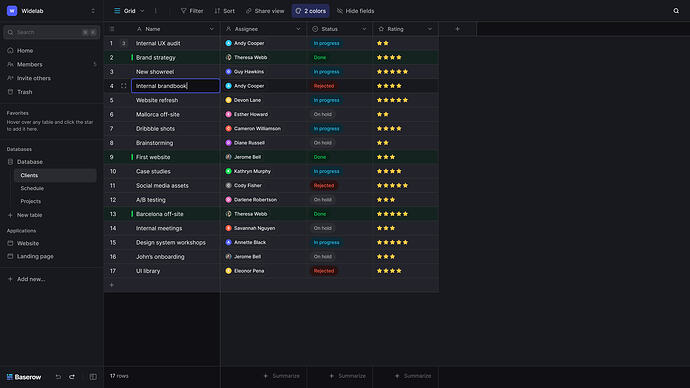 Dark mode
