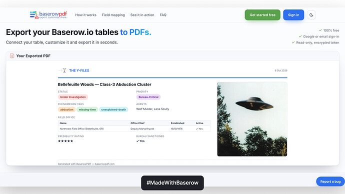 PDF builder