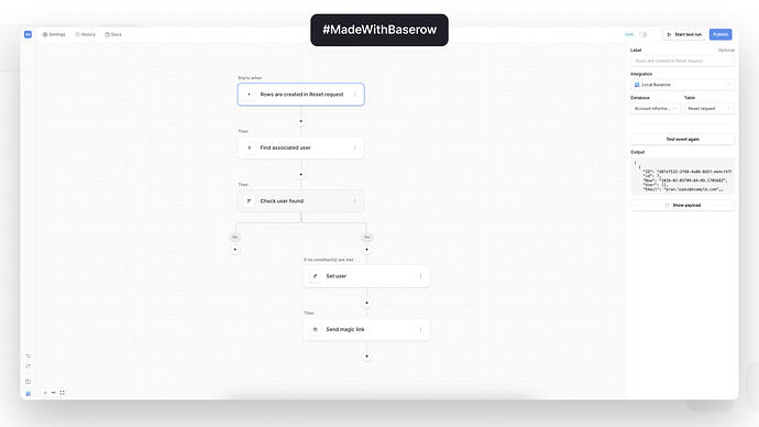 Password reset