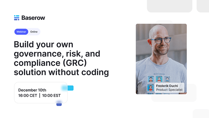 Build your own governance, risk, and compliance (GRC) solution without coding