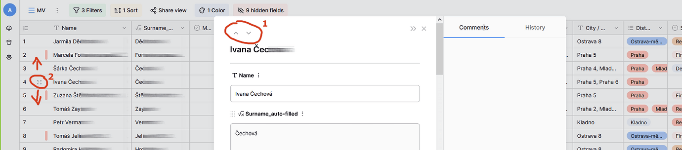UI/UX feature request - Feature Ideas - Baserow